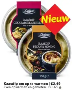 Lidl Kaasdip om op te warmen aanbieding