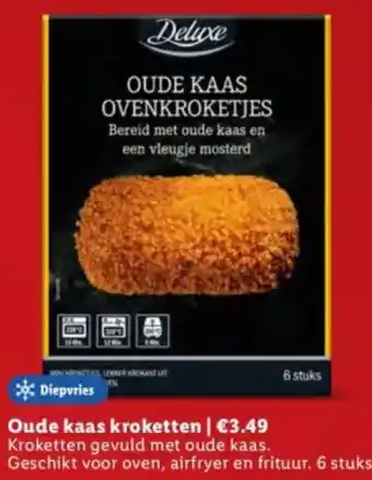 Lidl Oude kaas kroketten aanbieding