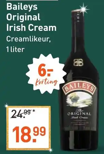 Albert Heijn Baileys Original Irish Cream aanbieding