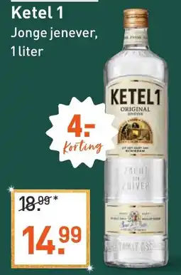 Albert Heijn Ketel 1 Jonge jenever aanbieding