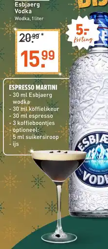 Albert Heijn Esbjaerg Vodka aanbieding