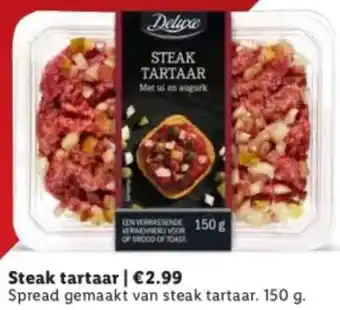 Lidl Steak tartaar aanbieding