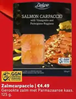 Lidl Zalmcarpaccio aanbieding