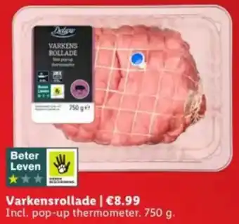 Lidl Varkensrollade aanbieding