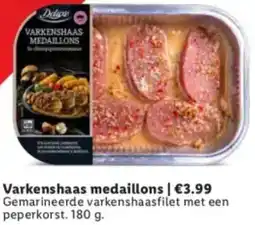 Lidl Varkenshaas medaillons aanbieding