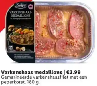 Lidl Varkenshaas medaillons aanbieding