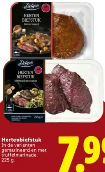 Lidl Hertenbiefstuk aanbieding