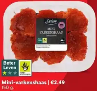 Lidl Mini-varkenshaas aanbieding