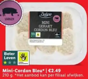 Lidl Mini-Cordon Bleu aanbieding