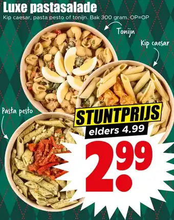 Dirk Luxe pastasalade aanbieding