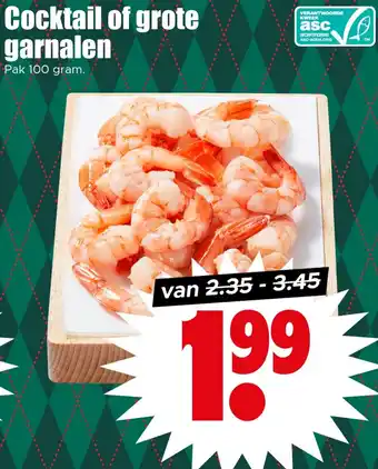 Dirk Cocktail of grote garnalen aanbieding