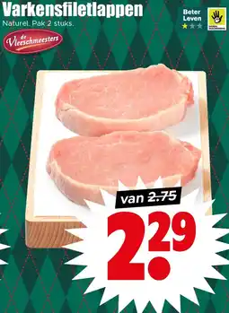 Dirk Varkensfiletlappen aanbieding