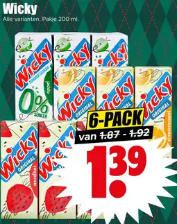 Dirk Wicky aanbieding