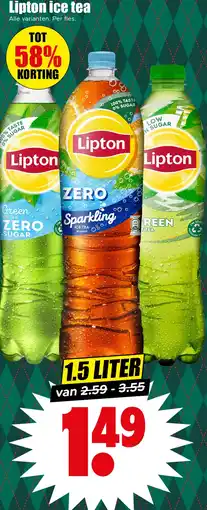 Dirk Lipton ice tea aanbieding