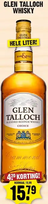 Dirk Glen Talloch Whisky aanbieding