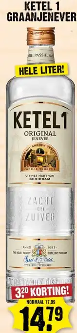Dirk Ketel 1 Graanjenever aanbieding