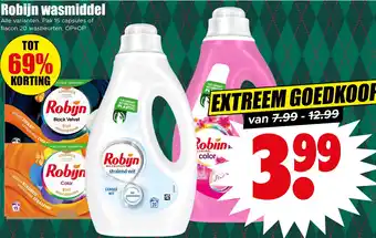 Dirk Robijn wasmiddel aanbieding