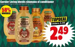 Dirk Garnier Loving blends shampoo of conditioner aanbieding
