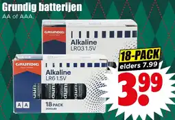 Dirk Grundig batterijen aanbieding