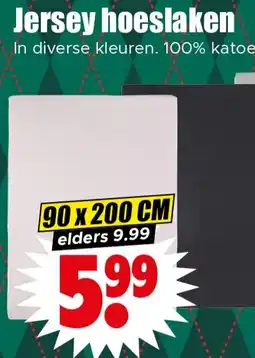 Dirk Jersey hoeslaken aanbieding