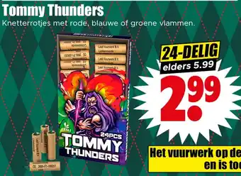 Dirk Tommy Thunders aanbieding