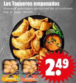 Dirk Los Taqueros empanadas aanbieding
