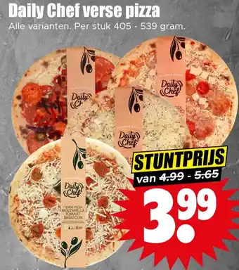 Dirk Daily Chef verse pizza aanbieding