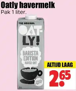 Dirk Oatly havermelk aanbieding