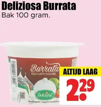 Dirk Deliziosa Burrata aanbieding