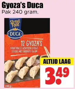 Dirk Gyoza's Duca aanbieding