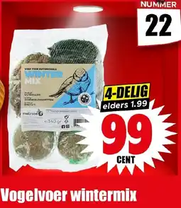 Dirk Vogelvoer wintermix aanbieding