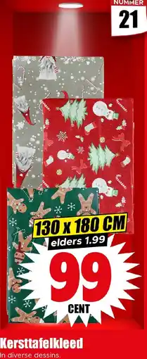 Dirk Kersttafelkleed aanbieding
