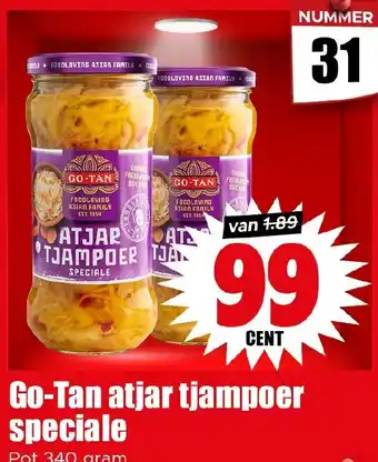 Dirk Go-Tan atjar tjampoer speciale aanbieding