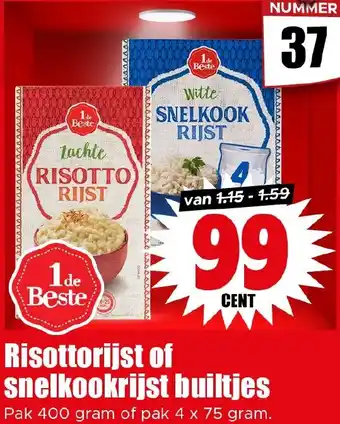 Dirk Risottorijst of snelkookrijst builtjes aanbieding