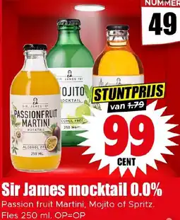 Dirk Sir James mocktail 0.0% aanbieding