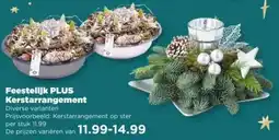 PLUS Feestelijk PLUS Kerstarrangement aanbieding