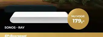 EP Beerepoot SONOS -RAY aanbieding