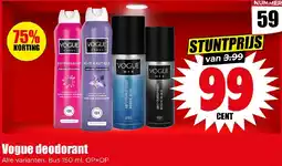 Dirk Vogue deodorant aanbieding
