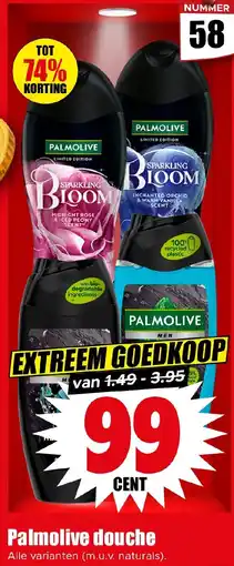 Dirk Palmolive douche aanbieding