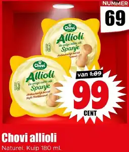 Dirk Chovi allioli aanbieding