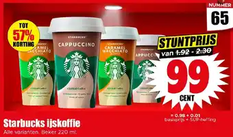 Dirk Starbucks ijskoffie aanbieding