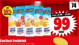 Dirk Coolbest fruitdrink aanbieding