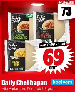 Dirk Daily Chef bapao aanbieding