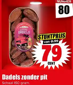 Dirk Dadels zonder pit aanbieding