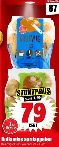 Dirk Hollandse aardappelen aanbieding