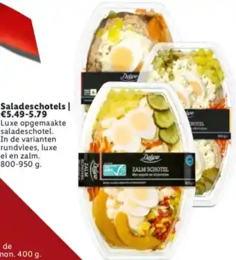 Lidl Saladeschotels aanbieding