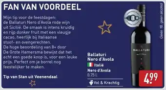 ALDI Ballaturi Nero d'Avola aanbieding