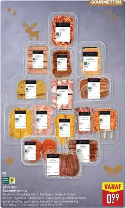 ALDI Gourmet Gourmet mini's aanbieding