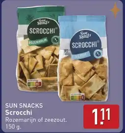 ALDI Sun Snacks Scrocchi aanbieding