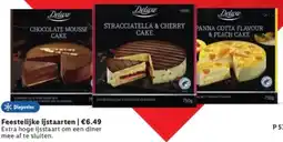 Lidl Feestelijke ijstaarten aanbieding
